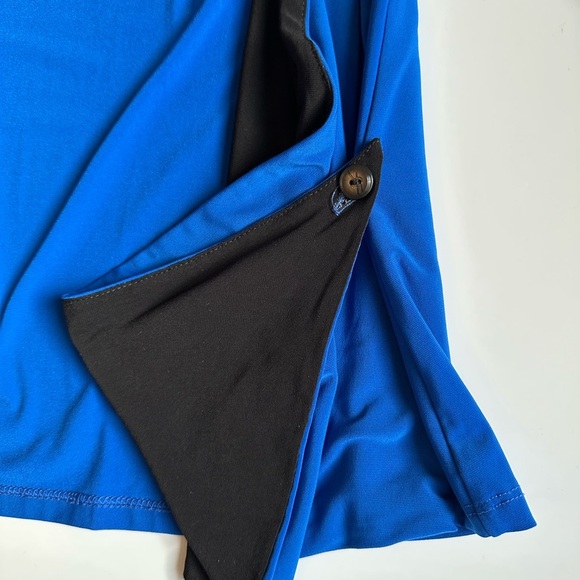 Joseph Ribkoff Women’s Open Front Cardigan Blue Black Size Small (Estimate) - Picture 5 of 10